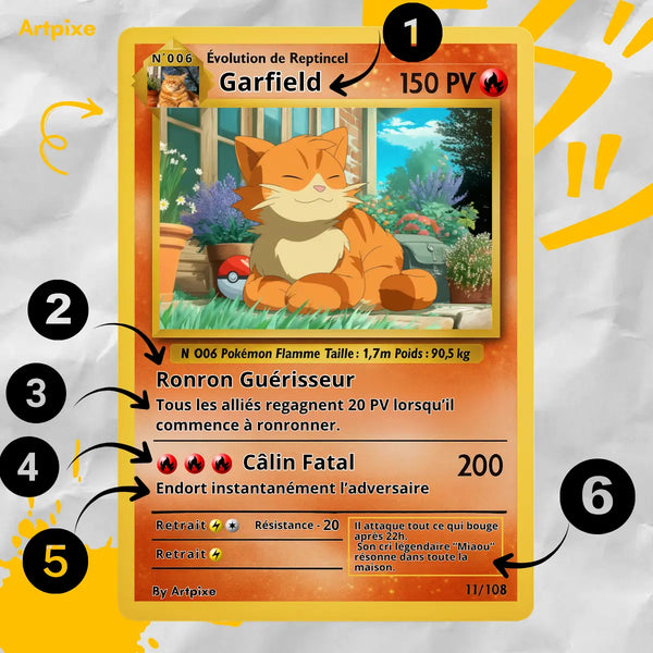 Retrato manga personalizado | Pokémon